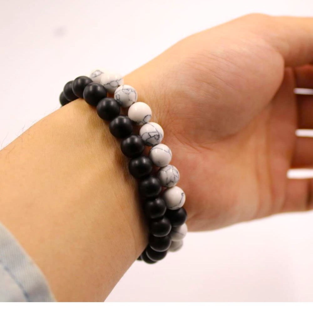 Yin Yang anxiety bracelet